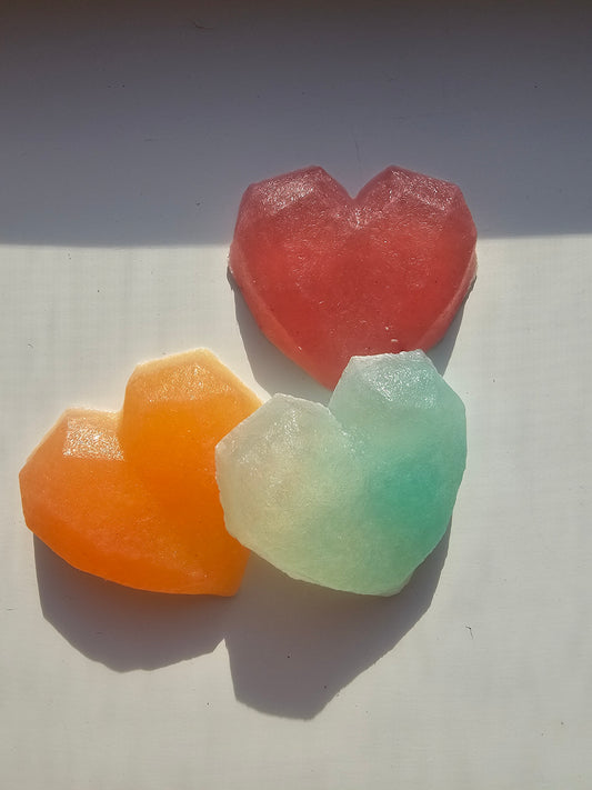 Big Hearts , 3 Pieces Assorted