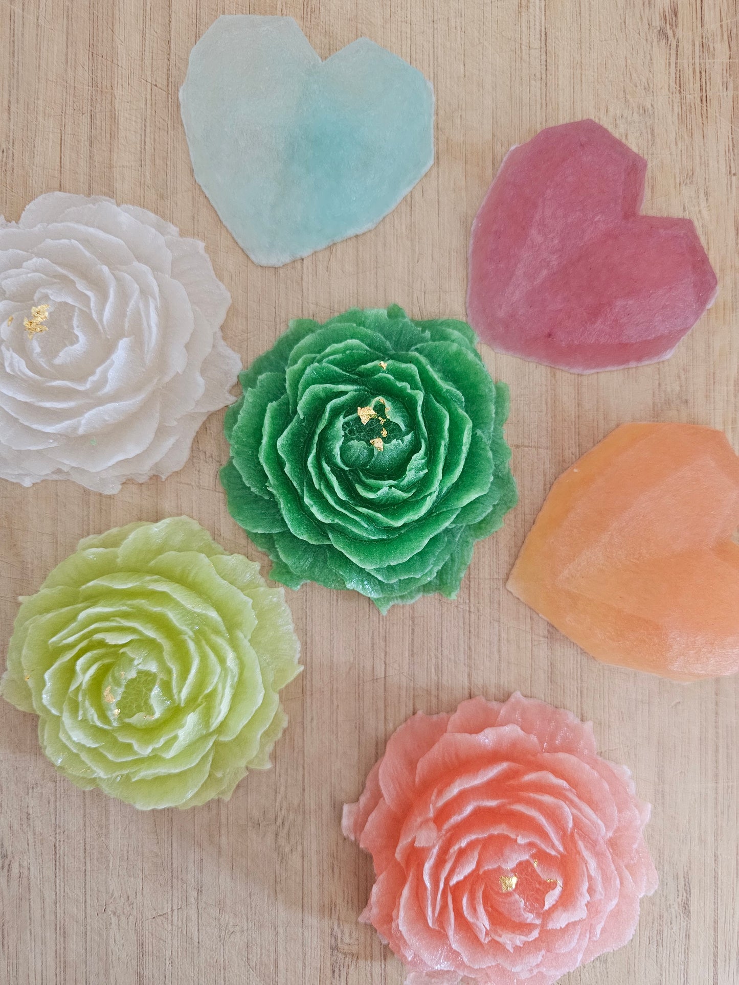 Big Hearts , 3 Pieces Assorted